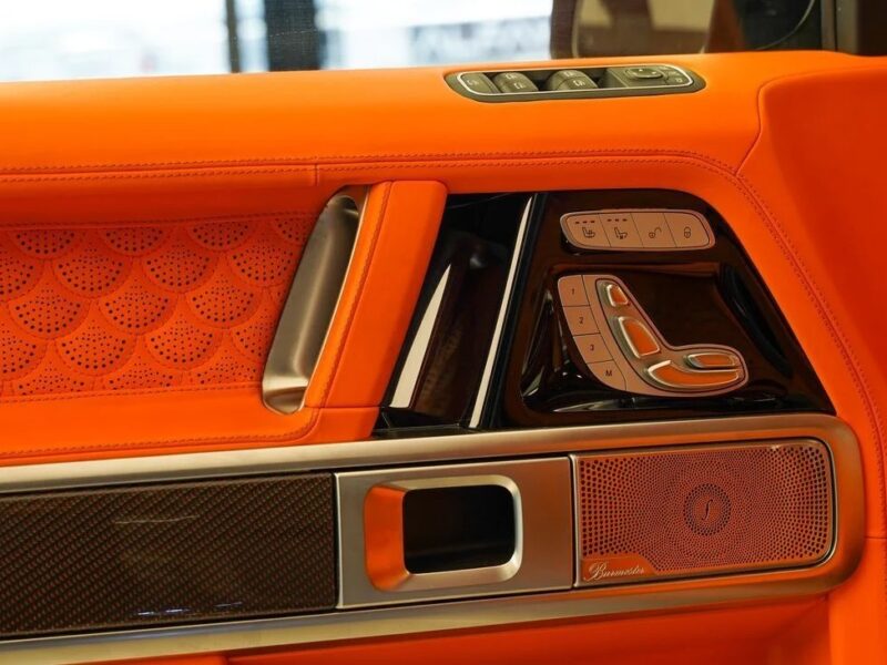 2019 Mercedes-AMG G 63 Brabus G800 4.0L V8 Bi-Turbo Grey Orange