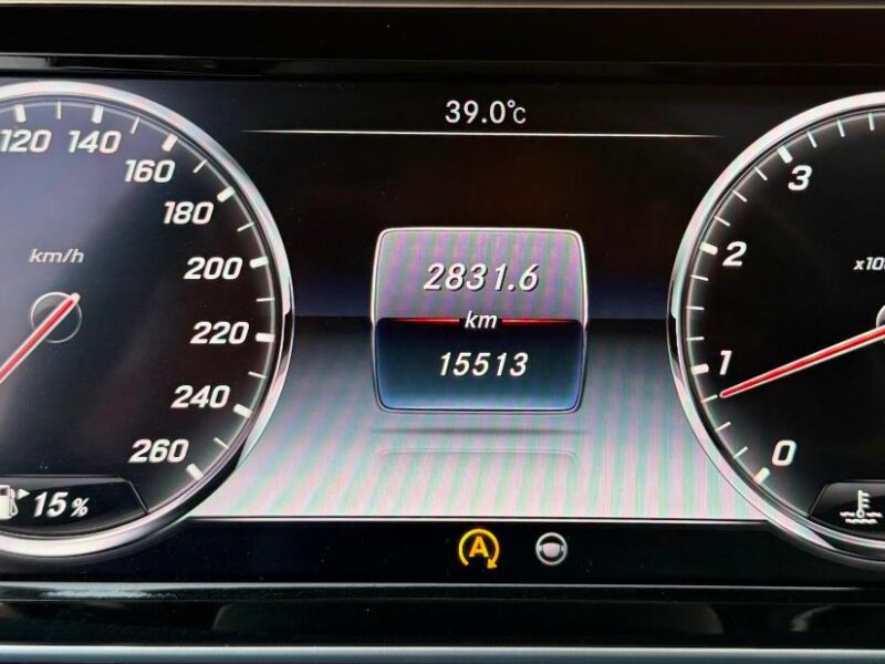 MERCEDES-BENZ S 550 8-Cylinder (V8) Engine WHITE GREY 2015