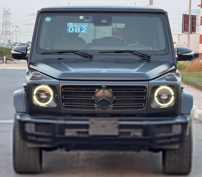 2020 Black MERCEDES BENZ G 550 AMG V8 AUCTION GRADE 4.5/A