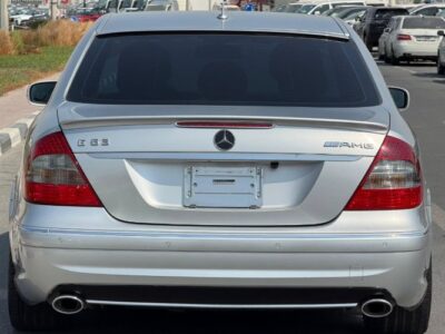 2007 MERCEDES BENZ E500 Body Kit E63 AMG V8 AUCTION GRADE 4/B Silver