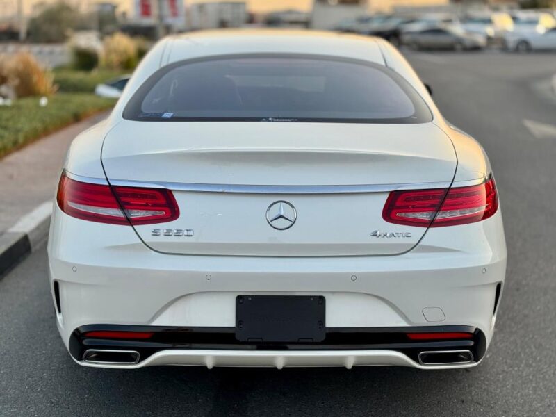 MERCEDES-BENZ S 550 8-Cylinder (V8) Engine WHITE GREY 2015