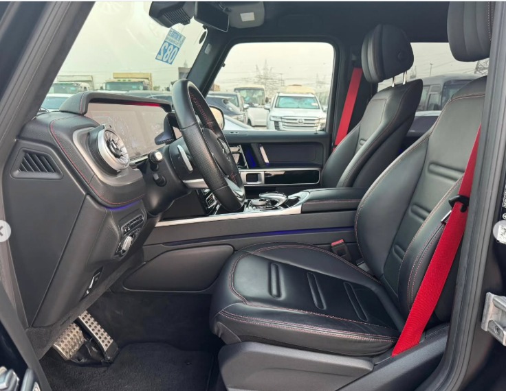 2020 Black MERCEDES BENZ G 550 AMG V8 AUCTION GRADE 4.5/A