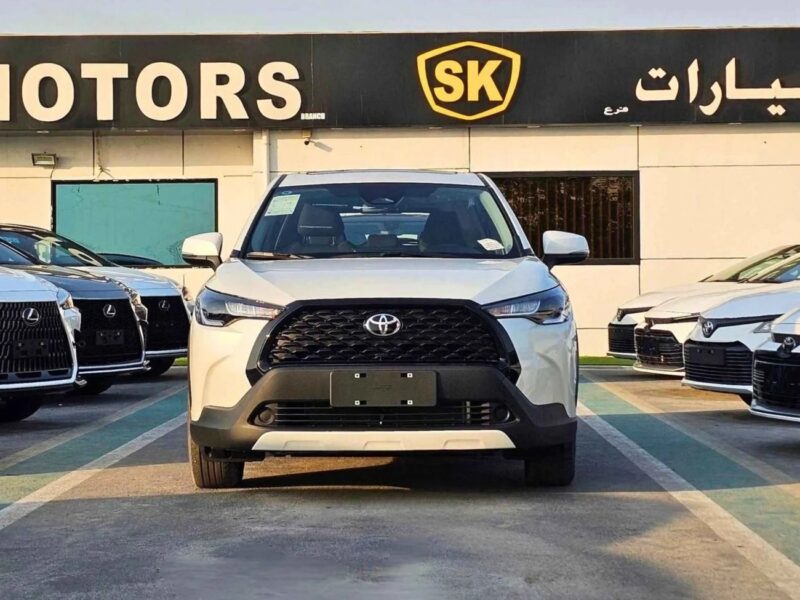 2025 Toyota Corolla Cross HYBRID ELITE 2.0L Engine White Black