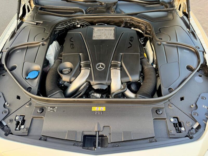 MERCEDES-BENZ S 550 8-Cylinder (V8) Engine WHITE GREY 2015