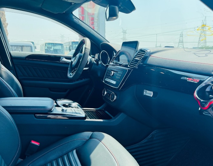 2017 MERCEDES-BENZ GLE 43 3.0L V6 Biturbo Red Black CHASSIS GUARANTEE