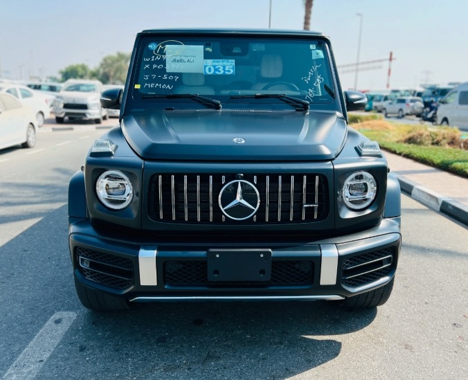 2021 MERCEDES BENZ G63 4.0L V8 Biturbo Black-White CHASSIS GUARANTEE