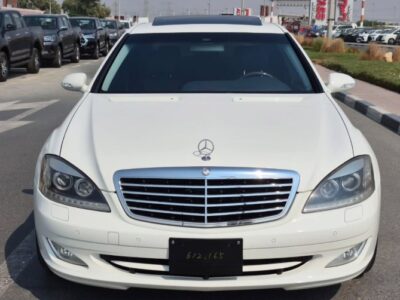 2006 MERCEDES BENZ S 350 V6 AUCTION GRADE 4/B White Black