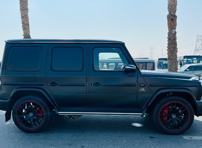 2021 MERCEDES BENZ G63 4.0L V8 Biturbo Black-White CHASSIS GUARANTEE