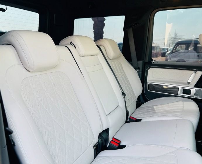 2021 MERCEDES BENZ G63 4.0L V8 Biturbo Black-White CHASSIS GUARANTEE