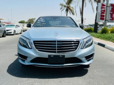 2015 MERCEDES BENZ S 400 h 3.5L V6 Hybrid Full Option Silver Black