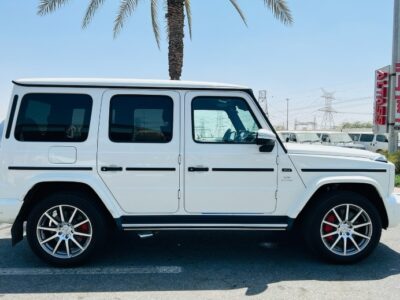 2019 MERCEDES BENZ G 63 AMG 4.0L V8 Biturbo Engine White Black