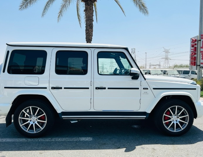 2019 MERCEDES BENZ G 63 AMG 4.0L V8 Biturbo Engine White Black