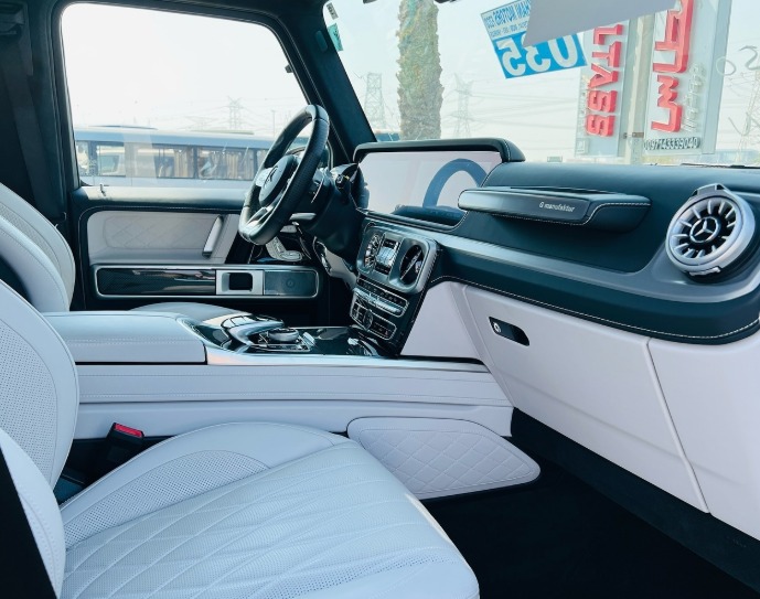 2021 MERCEDES BENZ G63 4.0L V8 Biturbo Black-White CHASSIS GUARANTEE