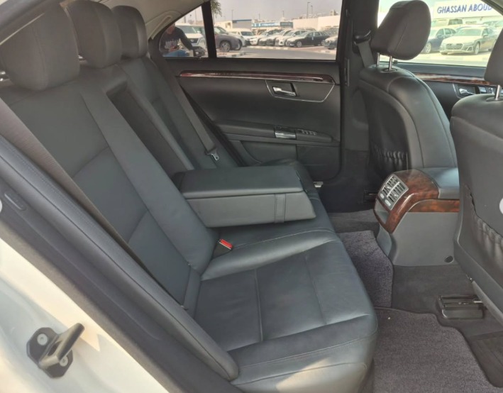 2006 MERCEDES BENZ S 350 V6 AUCTION GRADE 4/B White Black