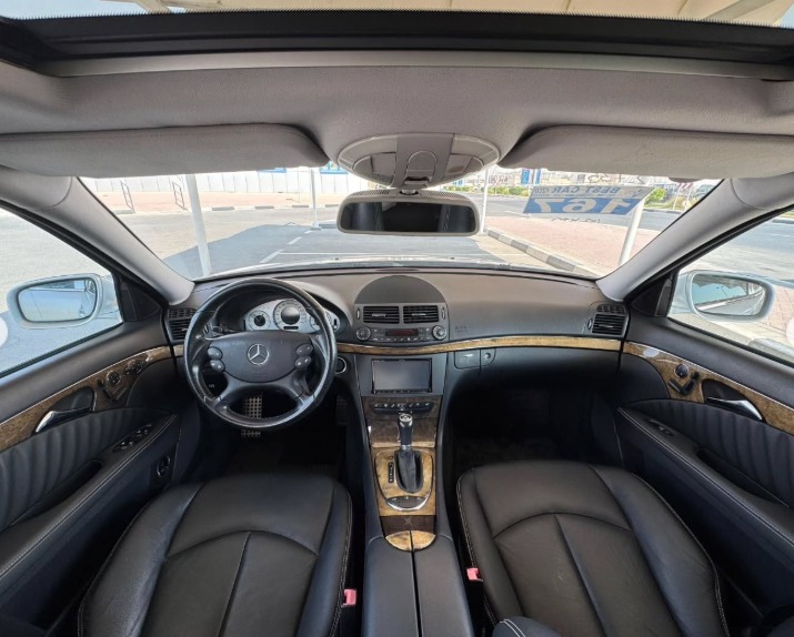 2007 MERCEDES BENZ E500 Body Kit E63 AMG V8 AUCTION GRADE 4/B Silver