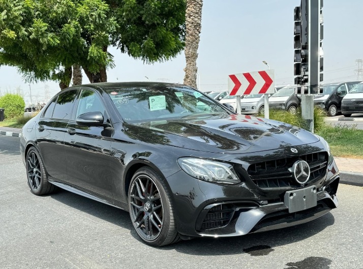 2017 MERCEDES BENZ E63 S 4MATIC+ 4.0 Twin-Turbocharged Petrol Engine Black