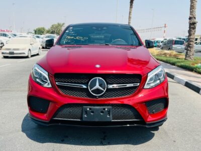 2017 MERCEDES-BENZ GLE 43 3.0L V6 Biturbo Red Black CHASSIS GUARANTEE