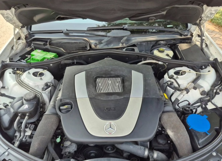 2006 MERCEDES BENZ S 350 V6 AUCTION GRADE 4/B White Black