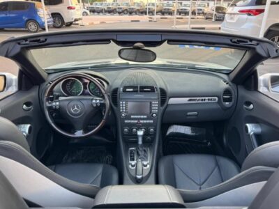 2005 MERCEDES BENZ SLK 350 V6 AUCTION GRADE 4/B Silver Black