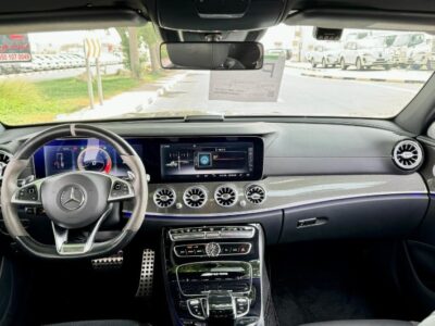 2017 MERCEDES BENZ E63 S 4MATIC+ 4.0 Twin-Turbocharged Petrol Engine Black