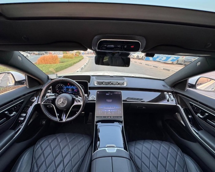 2022 MERCEDES BENZ S580 AMG V8 AUCTION GRADE 4.5/B White Black