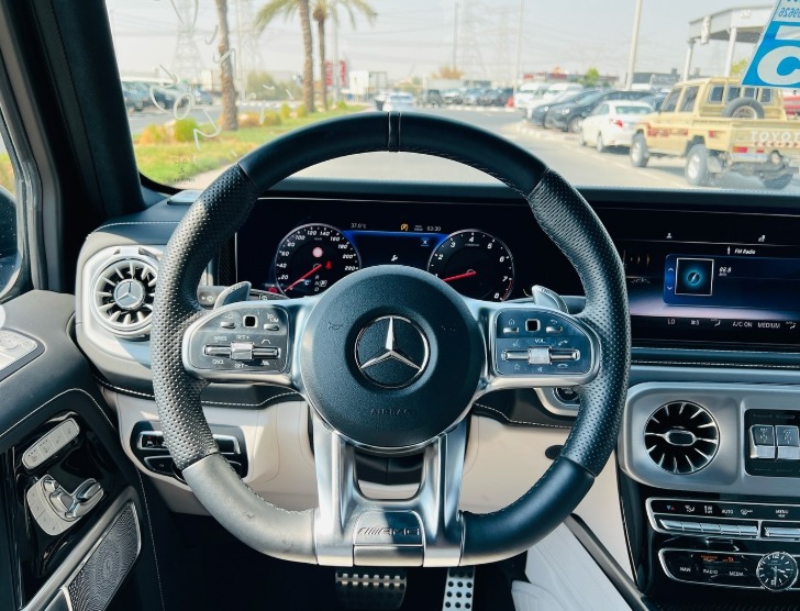 2021 MERCEDES BENZ G63 4.0L V8 Biturbo Black-White CHASSIS GUARANTEE