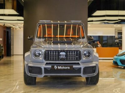 2019 Mercedes-AMG G 63 Brabus G800 4.0L V8 Bi-Turbo Grey Orange