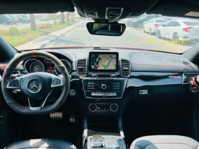 2017 MERCEDES-BENZ GLE 43 3.0L V6 Biturbo Red Black CHASSIS GUARANTEE