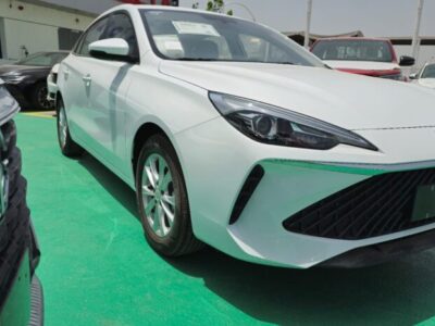 New 2024 MG MG5 1.5-liter 4-cylinder naturally aspirated Petrol Engine White