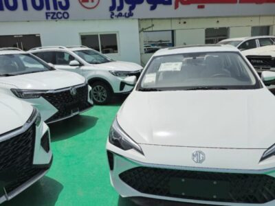 New 2024 MG MG5 1.5-liter 4-cylinder naturally aspirated Petrol Engine White