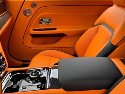 2025 Rolls-Royce Spectre 650 hp 485 kW and 793 lb‑ft 1,075 Nm Black Orange