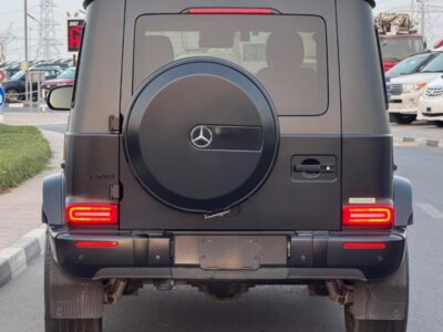 2020 Black MERCEDES BENZ G 550 AMG V8 AUCTION GRADE 4.5/A