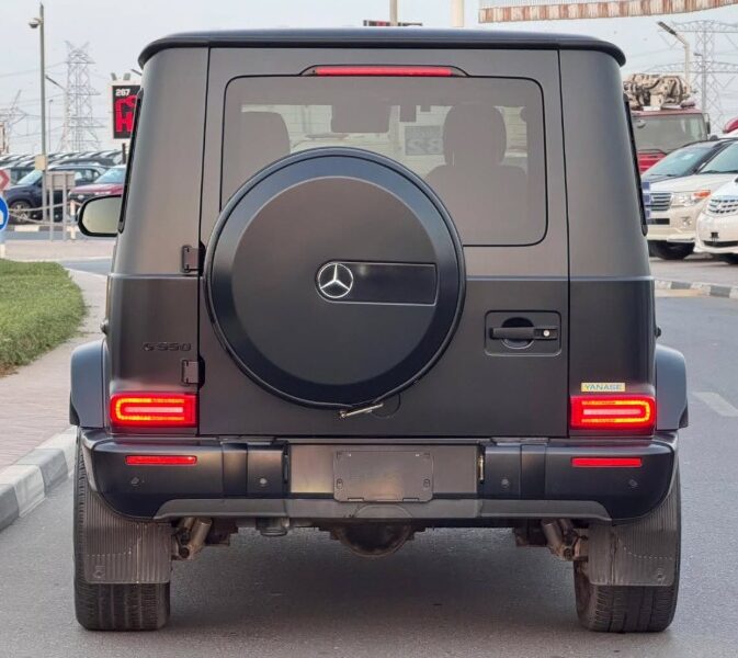2020 Black MERCEDES BENZ G 550 AMG V8 AUCTION GRADE 4.5/A