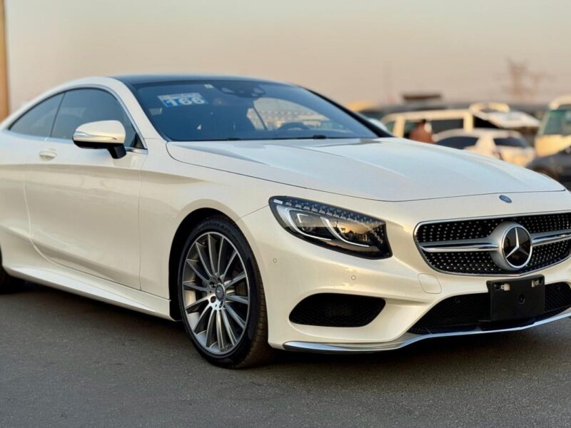 MERCEDES-BENZ S 550 8-Cylinder (V8) Engine WHITE GREY 2015