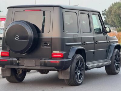 2020 Black MERCEDES BENZ G 550 AMG V8 AUCTION GRADE 4.5/A