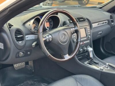 2005 MERCEDES BENZ SLK 350 V6 AUCTION GRADE 4/B Silver Black