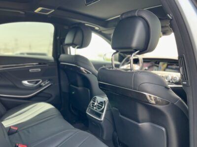 2015 MERCEDES BENZ S 400 h 3.5L V6 Hybrid Full Option Silver Black