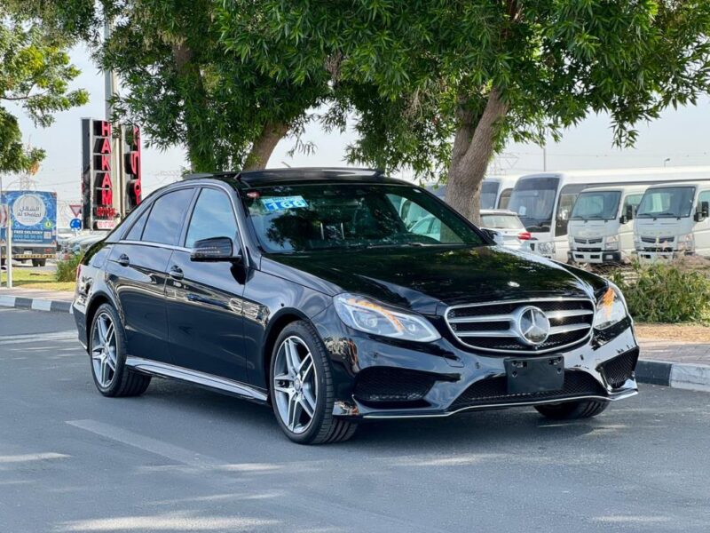 MERCEDES-BENZ E 300 3.5L V6 petrol engine Black Black 2015