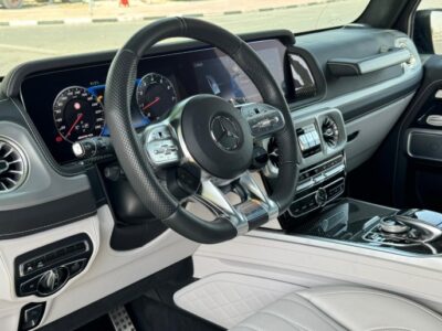 2023 MERCEDES BENZ G 63 AMG 4.0L V8 Biturbo Engine Blue Beige