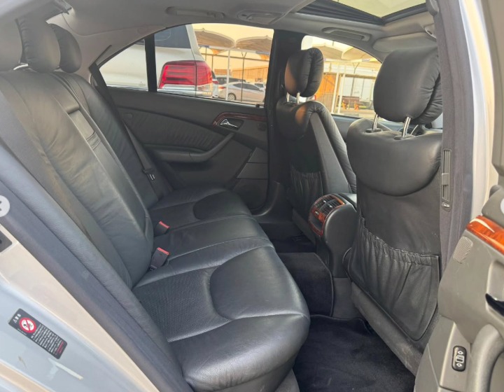 2002 MERCEDES BENZ S 320 V6 Body Kit S55 AUCTION GRADE 4/B Silver