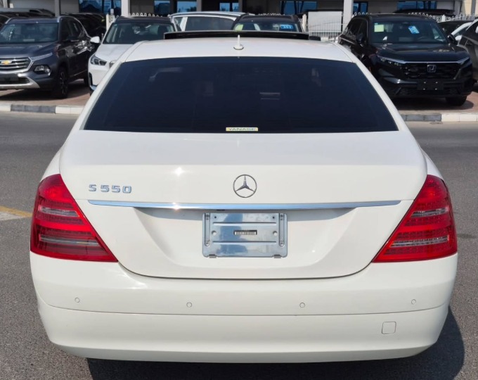 2006 MERCEDES BENZ S 350 V6 AUCTION GRADE 4/B White Black