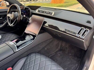 2022 MERCEDES BENZ S580 AMG V8 AUCTION GRADE 4.5/B White Black