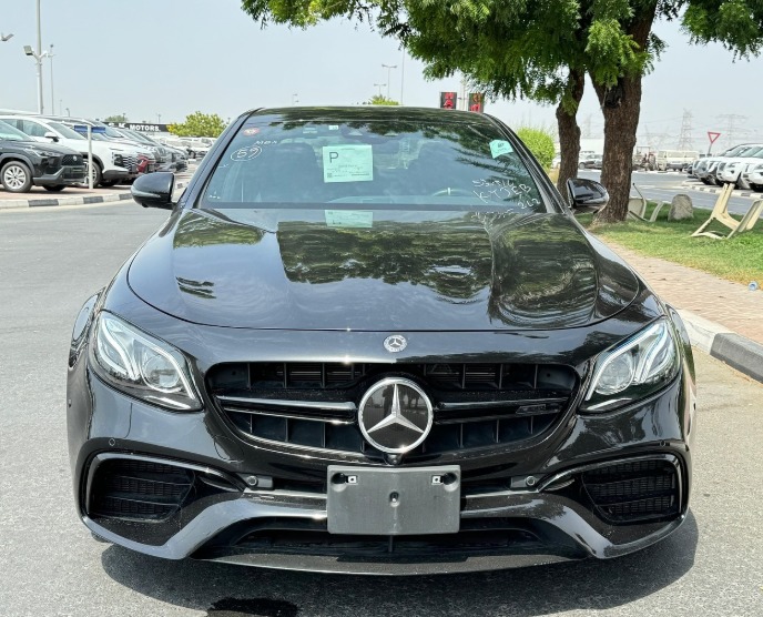2017 MERCEDES BENZ E63 S 4MATIC+ 4.0 Twin-Turbocharged Petrol Engine Black
