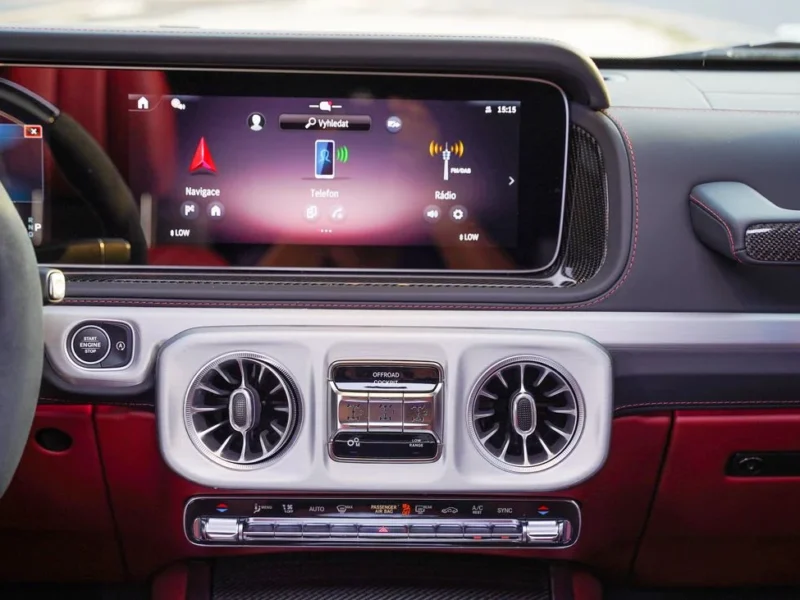 2025 Mercedes-Benz G 63 AMG 8 Cylinders Engine Black Red SUV