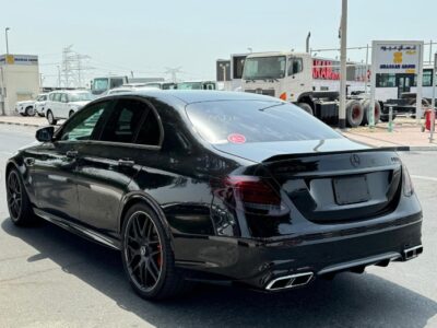 2017 MERCEDES BENZ E63 S 4MATIC+ 4.0 Twin-Turbocharged Petrol Engine Black