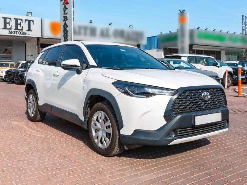 2023 Toyota Corolla Cross XL 4 Cylinder Economic Engine White Brown