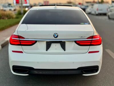 2016 BMW 7-Series 750i Clean Title Excellent Condition White Brown