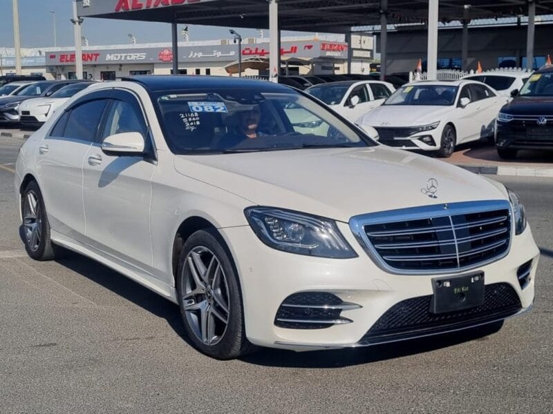 MERCEDES-BENZ S 560 WHITE 2018 Petrol A/T