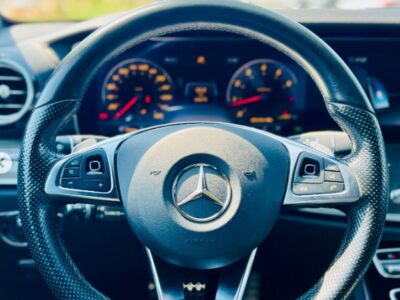 2017 MERCEDES BENZ E43 Black-Black CHASSIS GUARANTEE