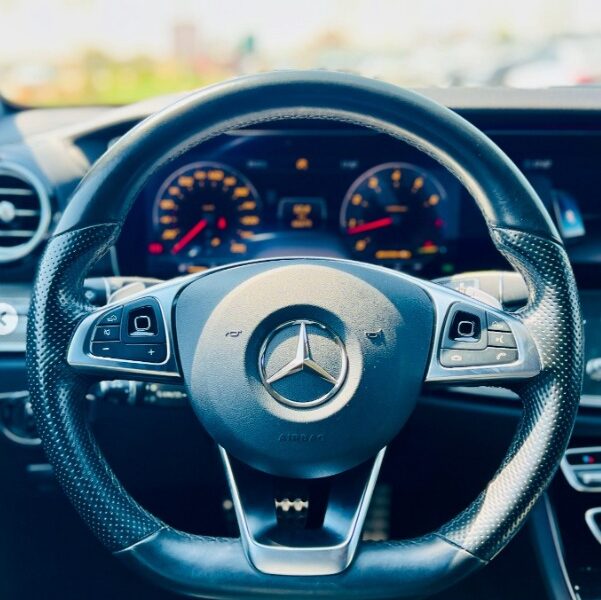 2017 MERCEDES BENZ E43 Black-Black CHASSIS GUARANTEE